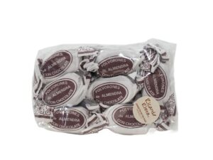 Polvorones de almendra con chocolate